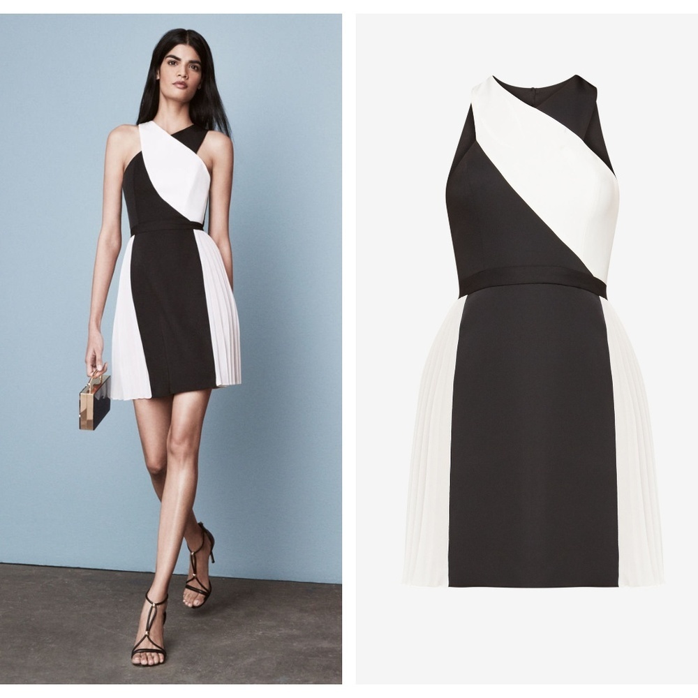 BCBGMaxAzria Delilah Color-Blocked Dress